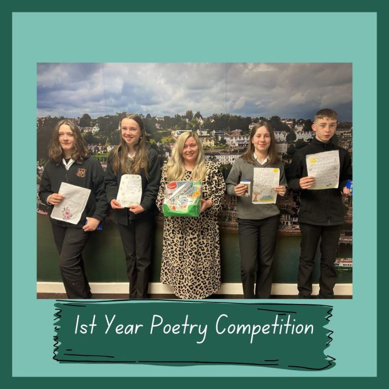 1st year poetry competition