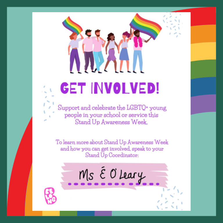 Get Involved: Stand Up Awareness Week 🌈 