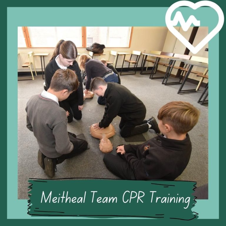 Meitheal & CPR training at Coláiste Muire